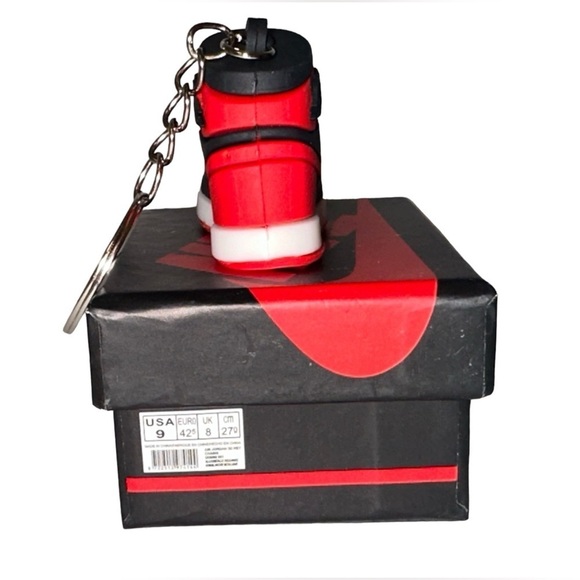 Nike Black and Red Sneaker Key Holder - Picture 5 of 10